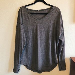 LuluLemon Gray Long Sleeve